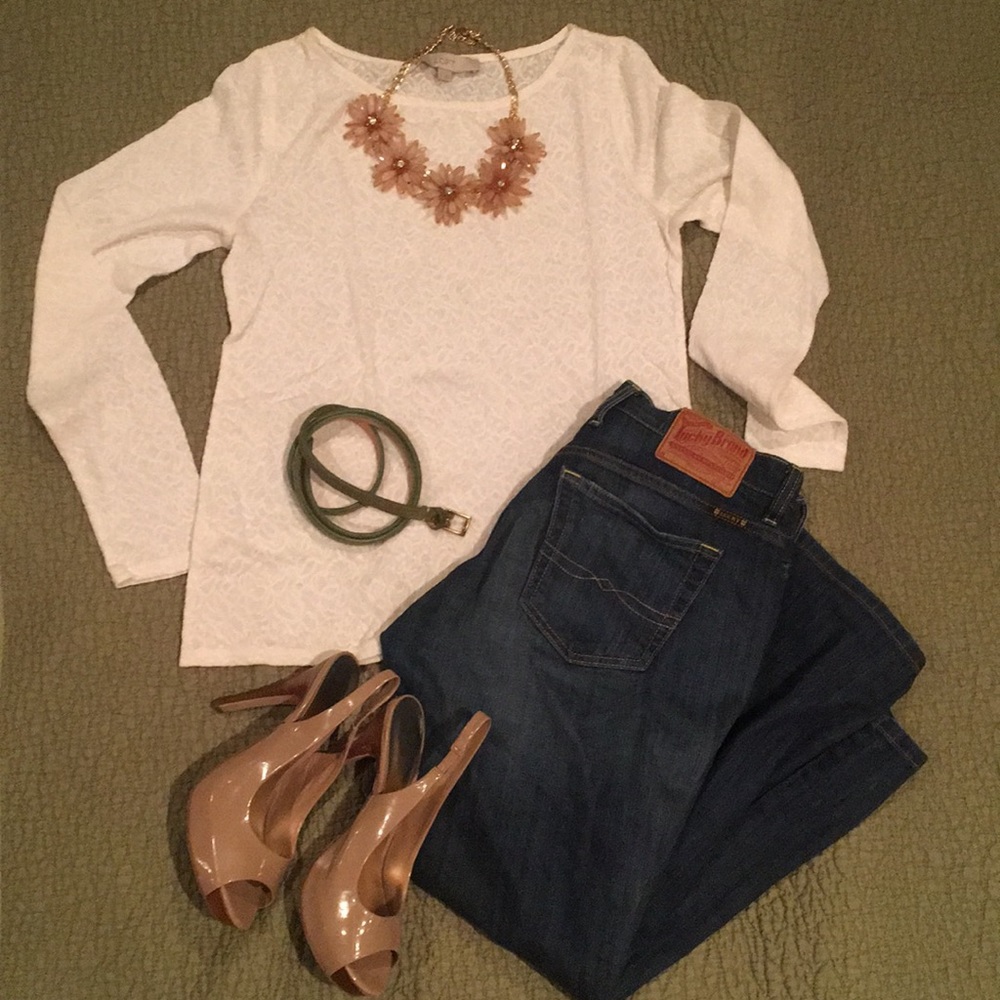 Lucky Brand crop jeans